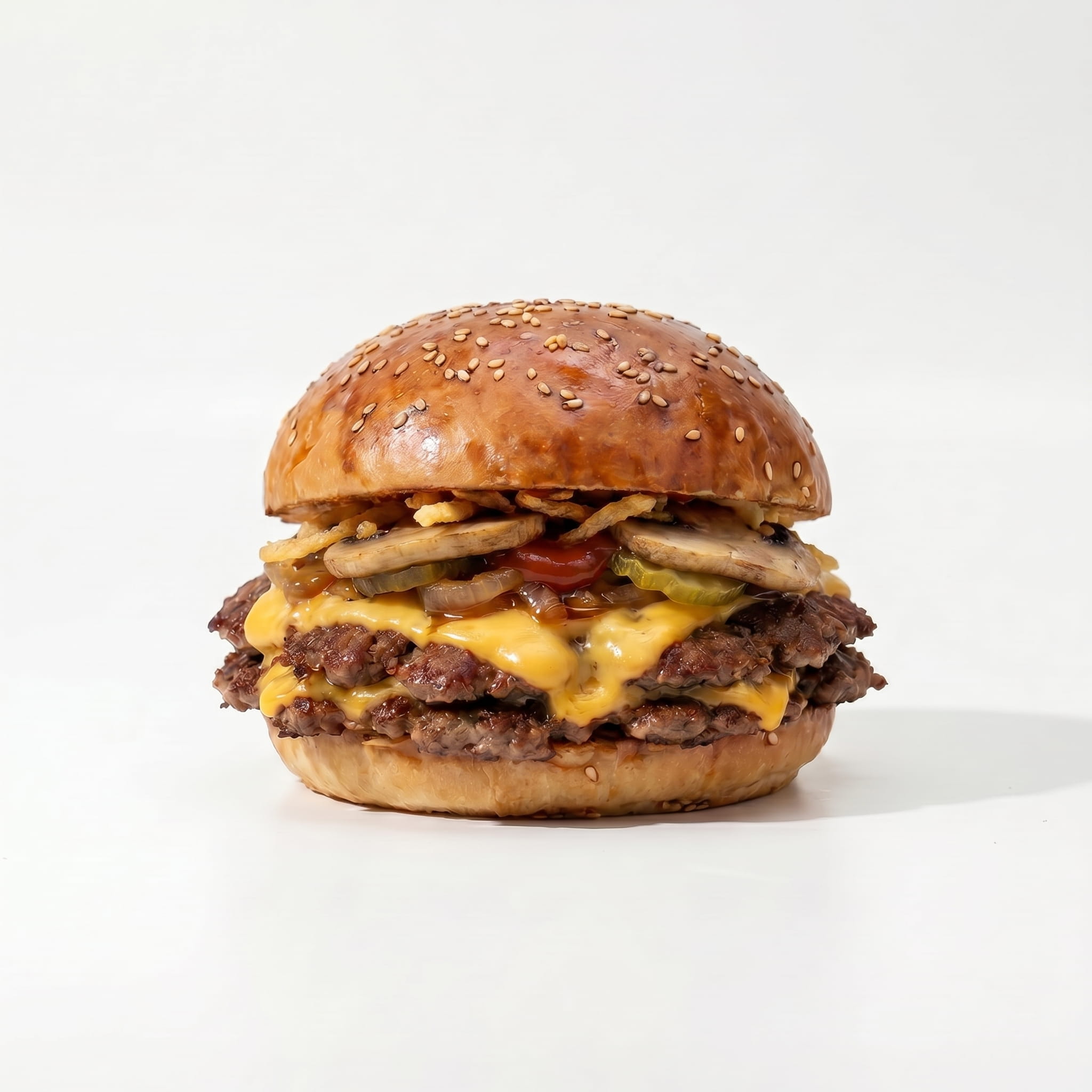 Mantarlı Smash Burger