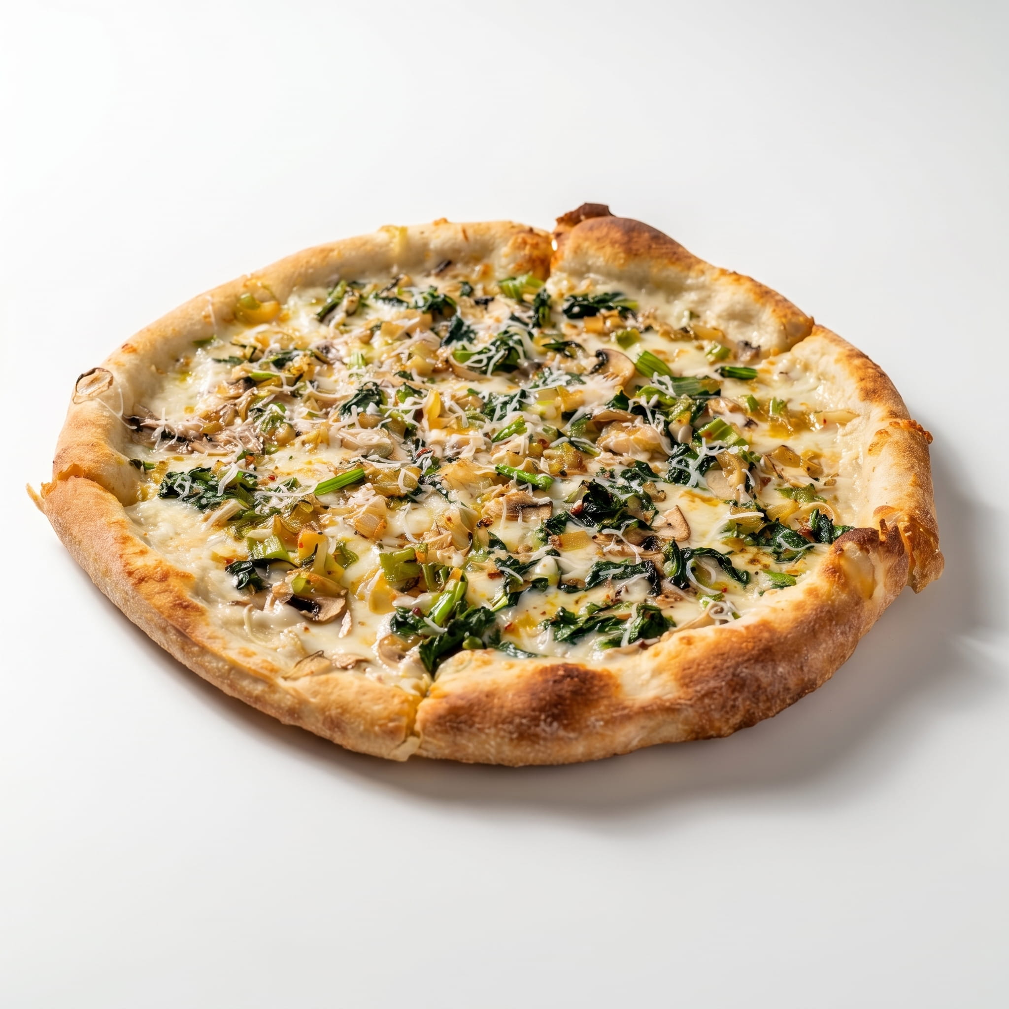 Pazı Kavurmalı Beyaz Pizza
